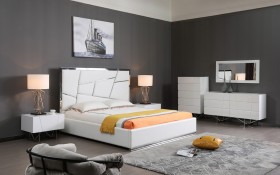 Unique Leather High End Bedroom Furniture