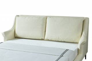 Stylish Leather Elite Platform Bed