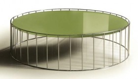 Stylish Round Shaped Cofee Table with Color Options