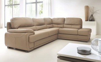 Real Leather Sectional Sleeper with Pull Out Bed Real Leather Sectional Sleeper with Pull Out Bed