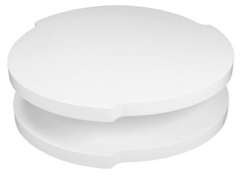 White Round Coffee Table