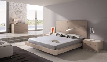 Stylish Wood Elite Platform Bedroom Sets