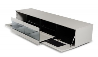 Light Grey Plasma TV Stands with Doors