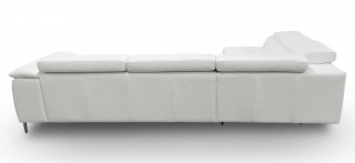 Unique Leather Upholstery Corner L-shape Sofa