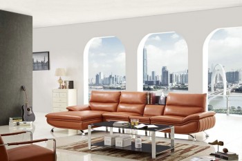 Exquisite All Real Leather Sectional