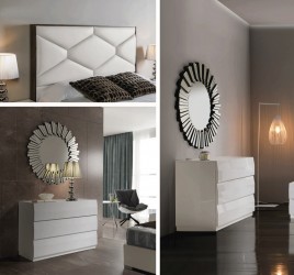 Made in Spain Leather Modern Contemporary Master Beds