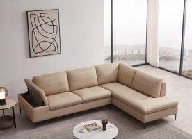 Adjustable Advanced Tufted Designer Leather Sectional