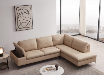 Adjustable Advanced Tufted Designer Leather Sectional Adjustable Advanced Tufted Designer Leather Sectional