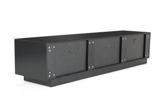 Modern Black Matte TV Stand