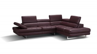 Advanced Adjustable Covered in All Leather Sectional