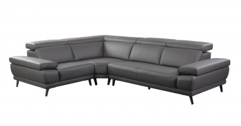 Unique Leather Corner Sectional Sofa
