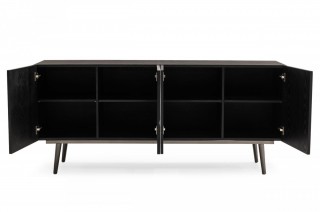 Modern Multicolor Black Ash Buffet