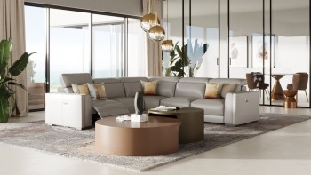 Stylish Designer Full Italian Sectional