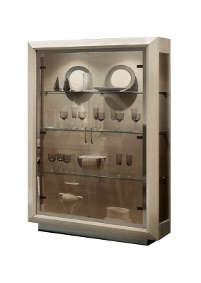 Wood and Glass Doors Modern Buffet from Italy Wood and Glass Doors Modern Buffet from Italy
