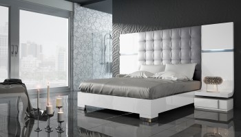 Overnice Leather Elite Platform Bed