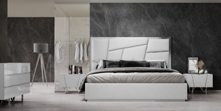 Unique Leather High End Bedroom Furniture