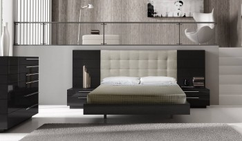 Elegant Quality High End Bedroom Sets with Extra Storage Cases