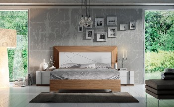 Stylish Wood Luxury Platform Bed