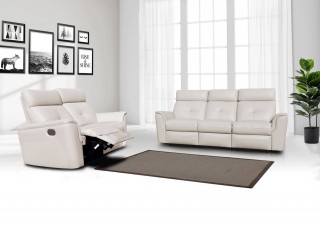 Contemporary Arizona Leather Living Room Set