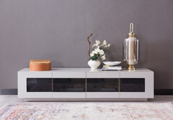 Elegant Grey Oak TV Unit Elegant Grey Oak TV Unit