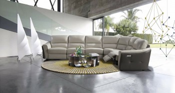 Italian Leather Sectional Sofa Set with Recliner Chair Italian Leather Sectional Sofa Set with Recliner Chair