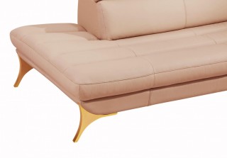 Luxury Sectional Upholstered in Real Leather