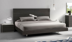 Refined Wood Luxury Platform Bed