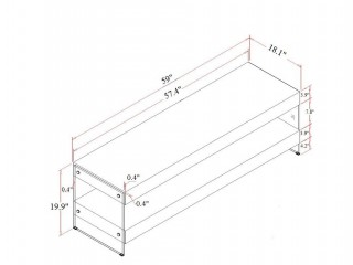 Evelyn Glossy TV-Stand with Color Options