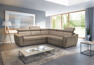 Luxury Covered in All Leather Sectional