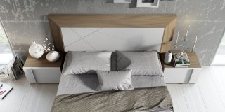 Stylish Wood Luxury Platform Bed