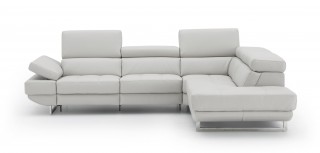 Advanced Adjustable Full Leather Corner Couch