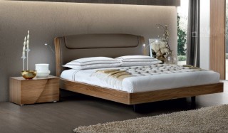 Made in Italy Leather Luxury Bedroom Furniture Sets