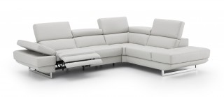 Advanced Adjustable Full Leather Corner Couch