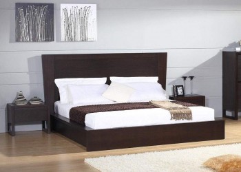 Unique Wood Platform And Headboard Bed Unique Wood Platform And Headboard Bed