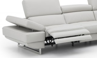 Advanced Adjustable Full Leather Corner Couch