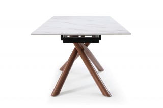 Rectangular Extendible Dining Table for Large Family