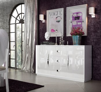 White European Design Buffet for Dining Rooms