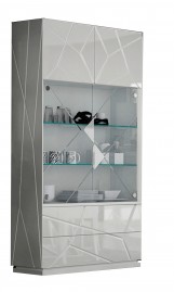 White Display Unit and Dining Room China White Display Unit and Dining Room China