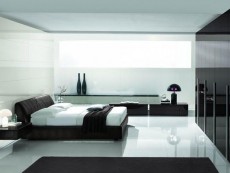 Made in Italy Leather Platform Bedroom Set with Extra Storage Made in Italy Leather Platform Bedroom Set with Extra Storage