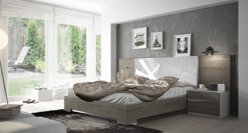 Made in Spain Wood Luxury Platform Bed