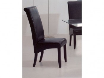 Bossanova Contemporary Leather Dining Room Chair