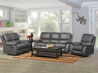 Petit Grande Contemporary Leather Living Room Set