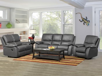 Petit Grande Contemporary Leather Living Room Set Petit Grande Contemporary Leather Living Room Set