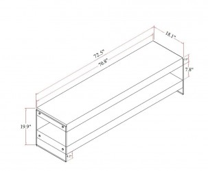 Ultra Contemporary Glass TV Stand