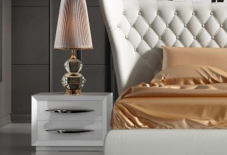 Stylish Leather Luxury Bedroom Furniture Sets