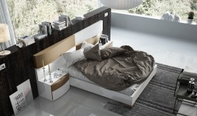 Lacquered Stylish Quality Modern Platform Bed