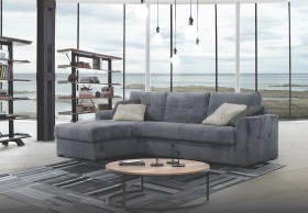 Exquisite Quality Microfiber L-shape Sectional