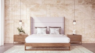 Upholstered Bedroom Contemporary Design