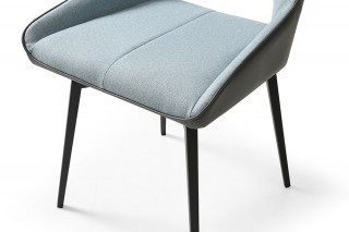 Contemporary Designer Base Table with Comfortable Side Chairs