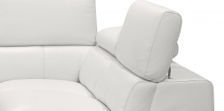 Advanced Adjustable Modern Leather L-shape Sectional